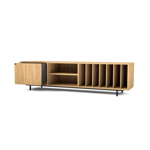 Szafka RTV-86 Drewno Lite Dąb Loft Lakier Rozmiary od 100 cm do 200 cm PREMIUM